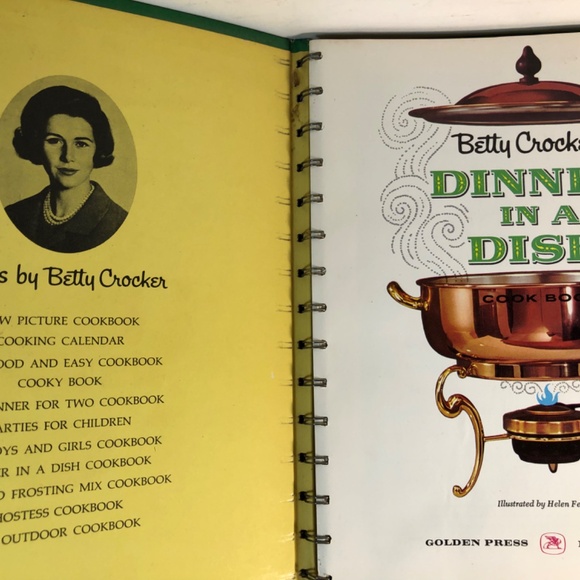 BETTY CROCKER'S Dinner in a Dish Cookbook 1965 First Edition First Printing VTG - Picture 7 of 7